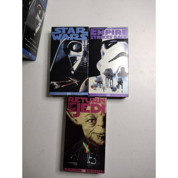 Star Wars Trilogy Box Set (VHS,‎ 1995) - Picture 5 of 8